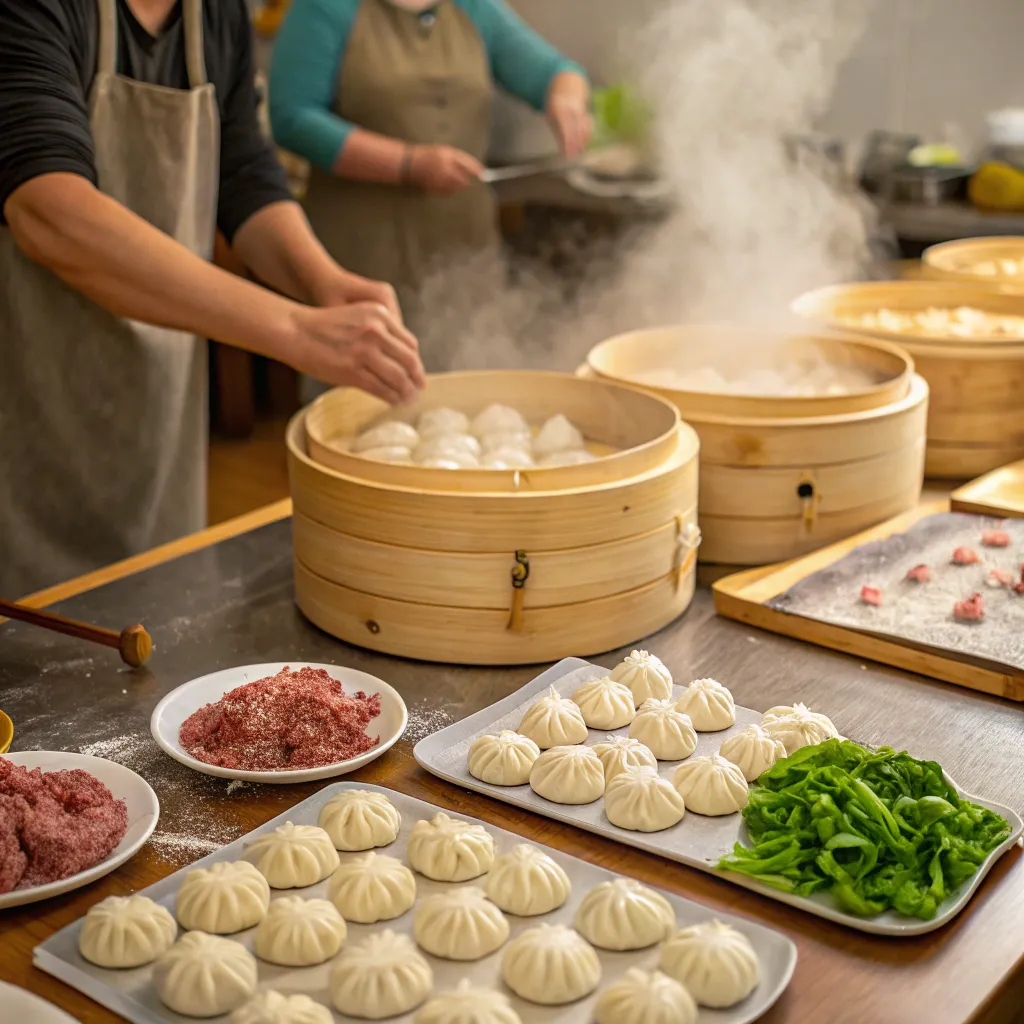 Steamed Dumplings Workshop